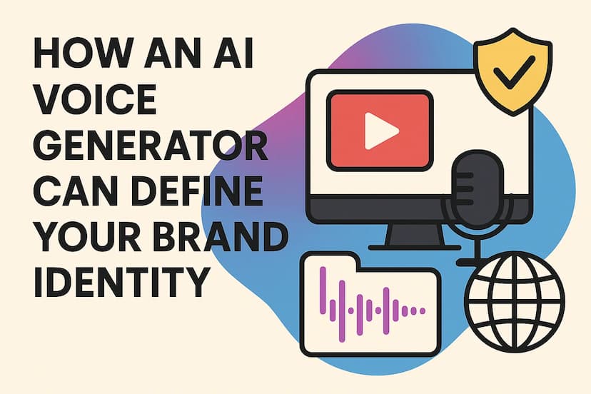 How an AI Voice Generator Can Define Your Brand Identity
