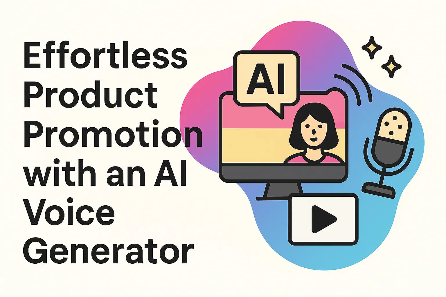 Effortless Product Promotion with an AI Voice Generator