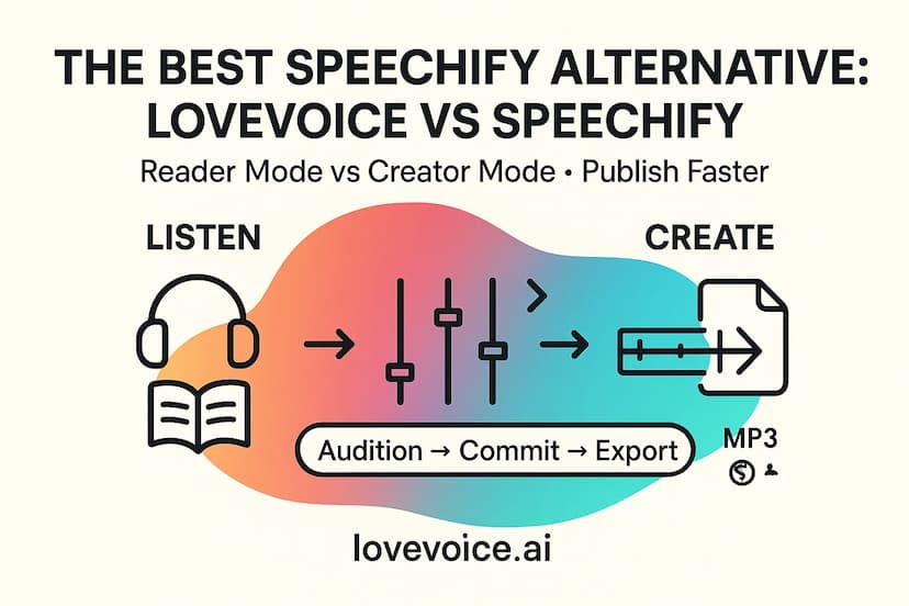 2025 Edition: The Best Speechify Alternative - Lovevoice vs Speechify